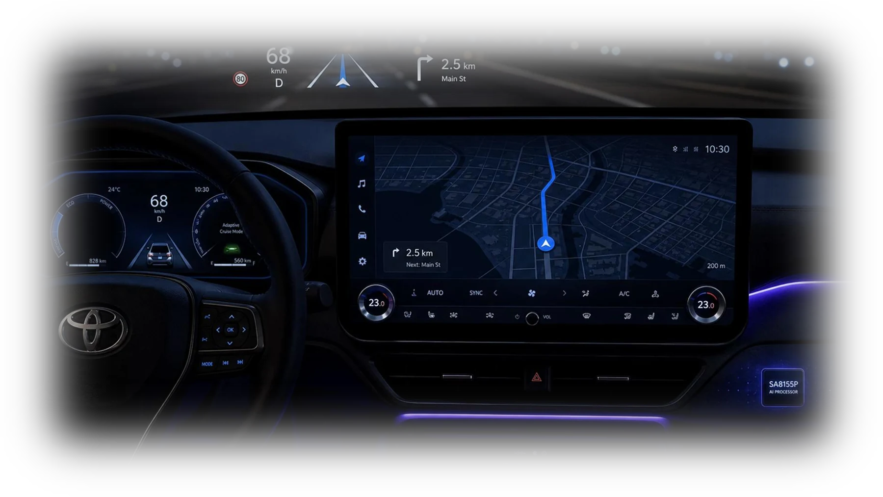 کابین تویوتا RAV4 هیبرید ۲۰۲۶ - تصویر 13